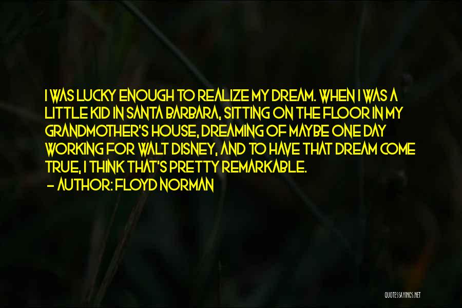 My Dream House Quotes By Floyd Norman