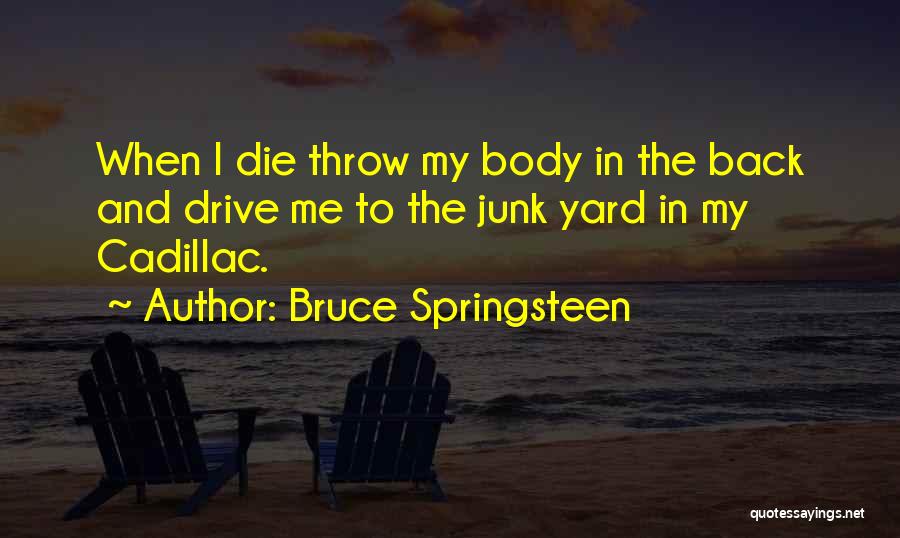 My Drive Quotes By Bruce Springsteen