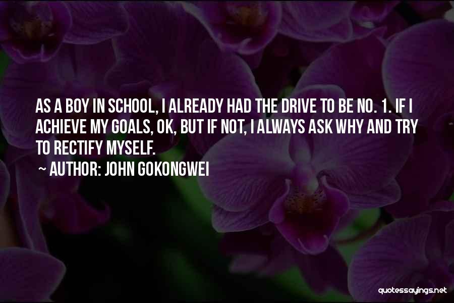 My Drive Quotes By John Gokongwei