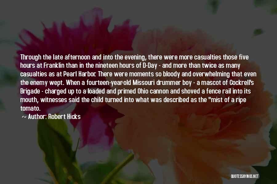 My Drummer Boy Quotes By Robert Hicks