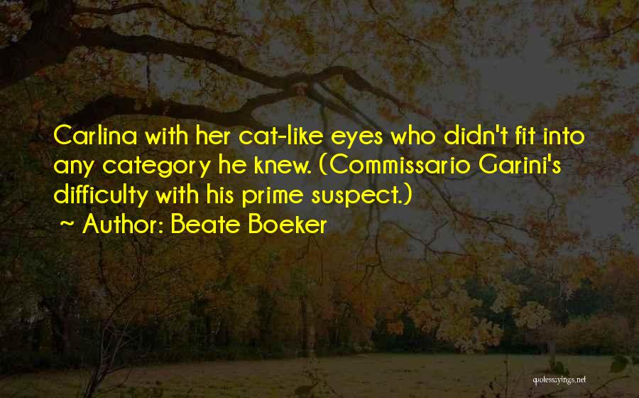 My Eyes Are Set On You Quotes By Beate Boeker