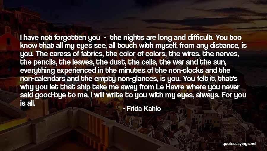 My Eyes See Everything Quotes By Frida Kahlo