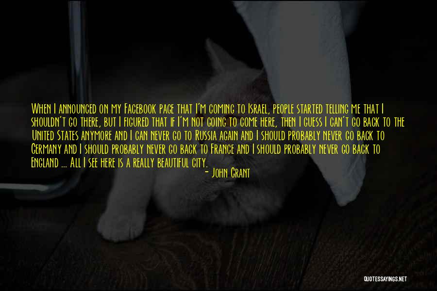 My Facebook Page Quotes By John Grant My Facebook Page Quotes By John Grant