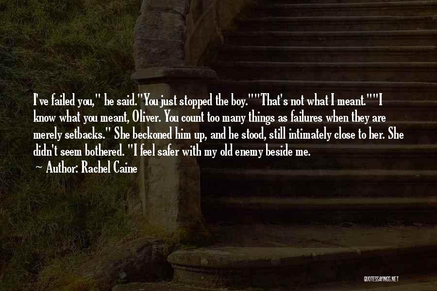 My Failures Quotes By Rachel Caine