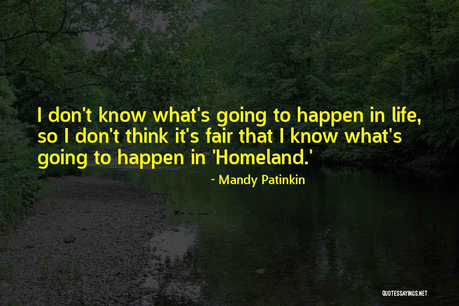 My Fair Mandy Quotes By Mandy Patinkin