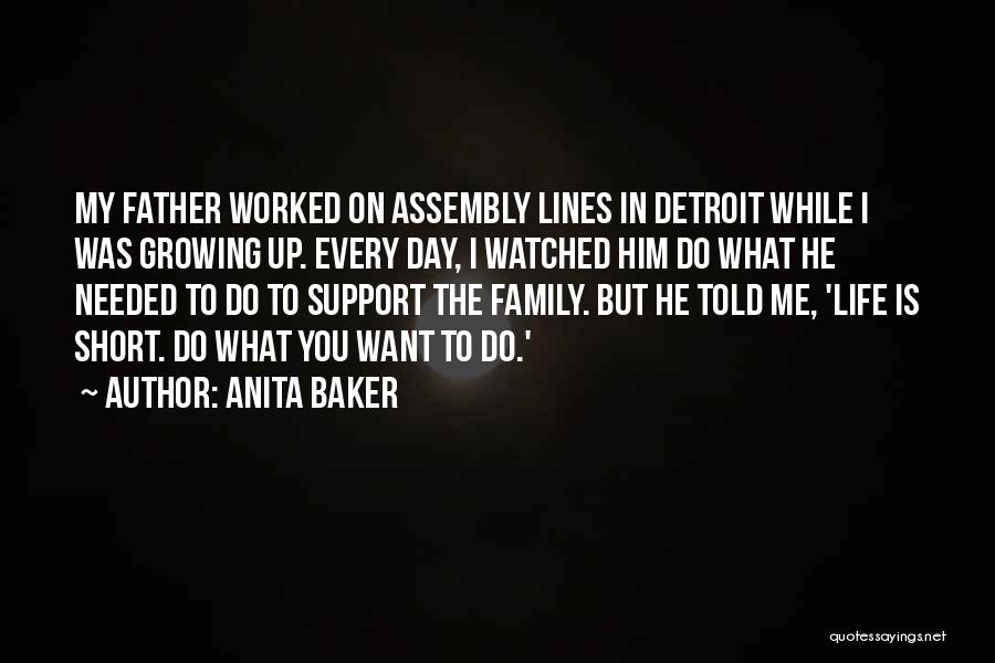 My Family Support Quotes By Anita Baker