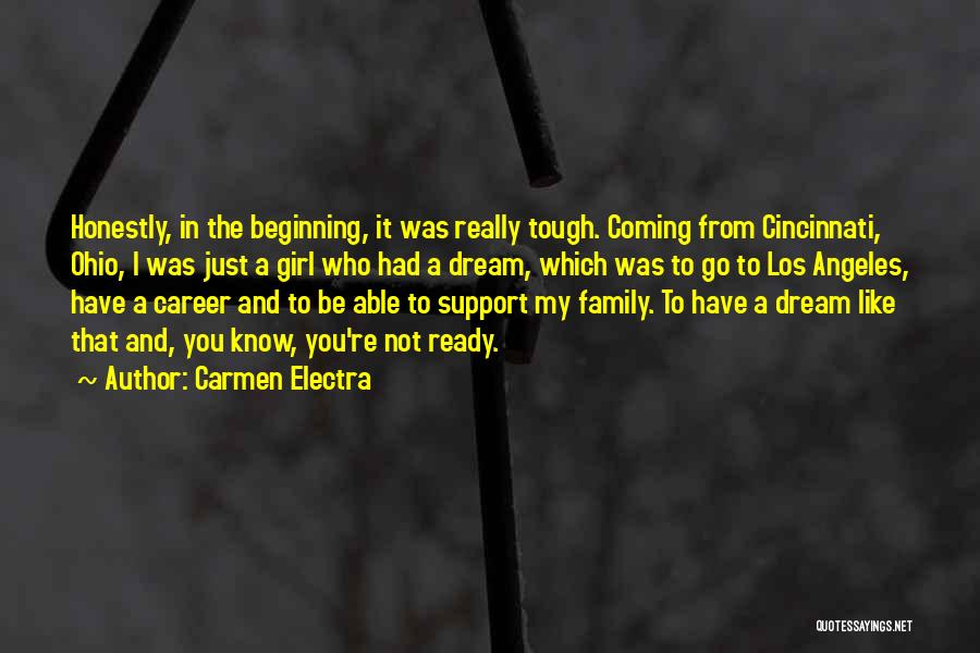 My Family Support Quotes By Carmen Electra