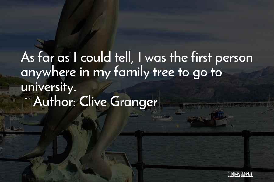 My Family Tree Quotes By Clive Granger