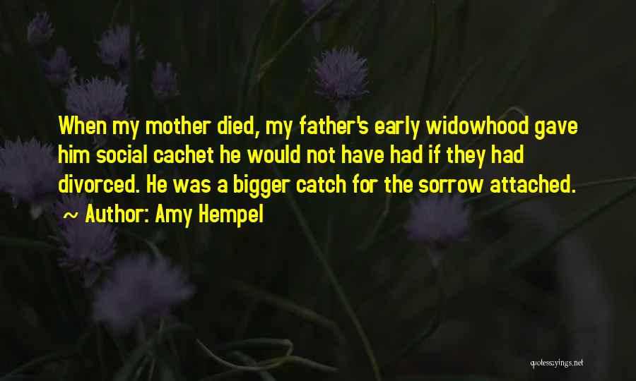 My Father Died Quotes By Amy Hempel