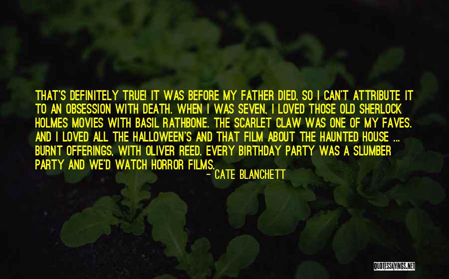 My Father's Death Quotes By Cate Blanchett My Father's Death Quotes By Cate Blanchett