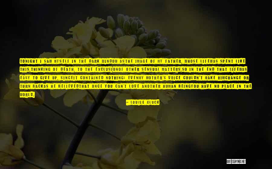 My Father's Death Quotes By Louise Gluck My Father's Death Quotes By Louise Gluck