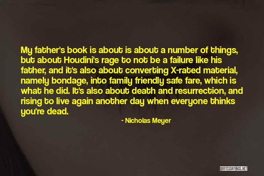 My Father's Death Quotes By Nicholas Meyer My Father's Death Quotes By Nicholas Meyer