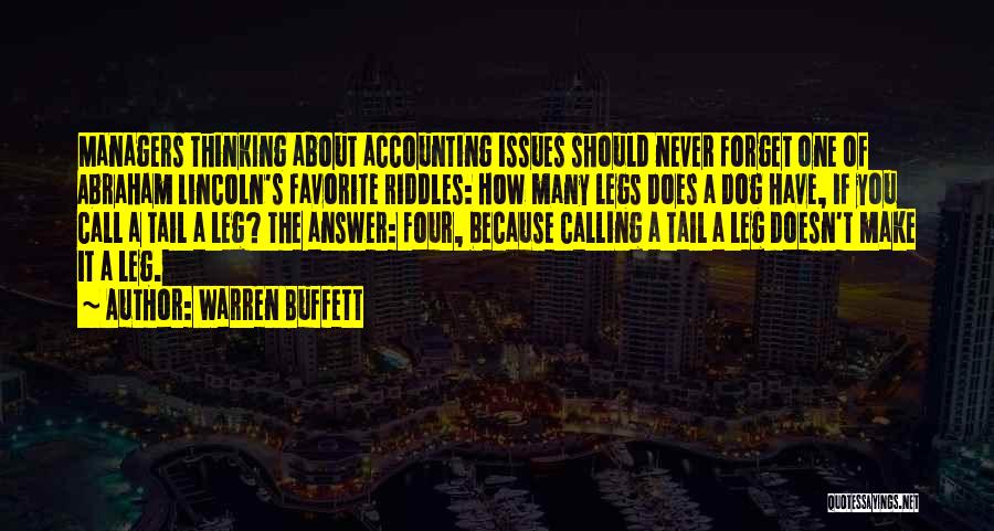 My Favorite Dog Quotes By Warren Buffett