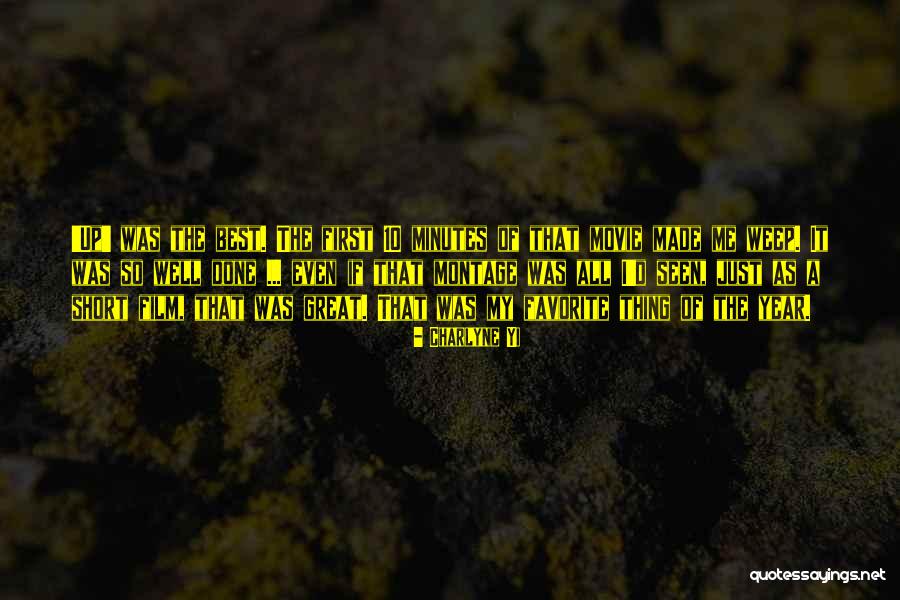 My Favorite Movie Quotes By Charlyne Yi My Favorite Movie Quotes By Charlyne Yi