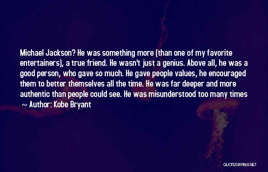 My Favorite Person Quotes By Kobe Bryant