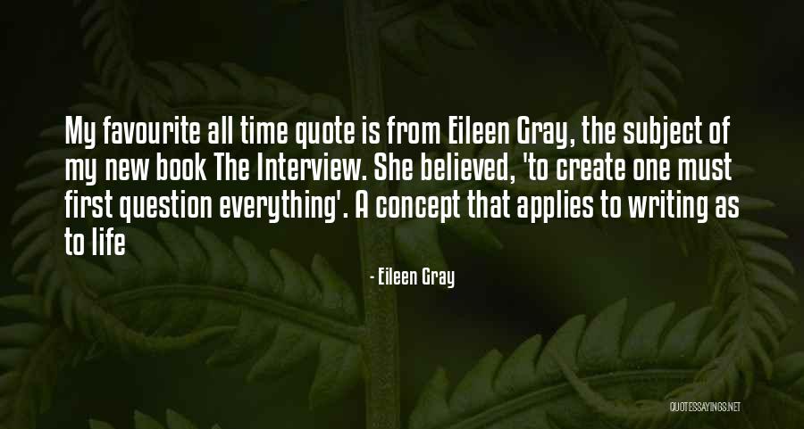 My Favourite Book Quotes By Eileen Gray