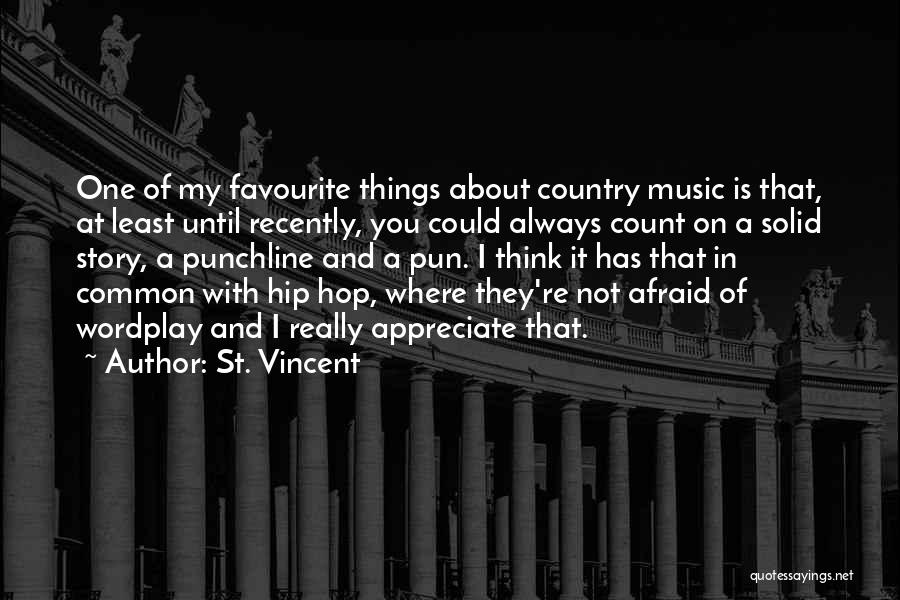 My Favourite Music Quotes By St. Vincent