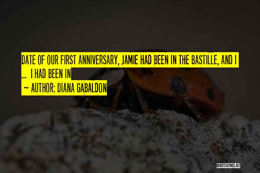 My First Anniversary Quotes By Diana Gabaldon