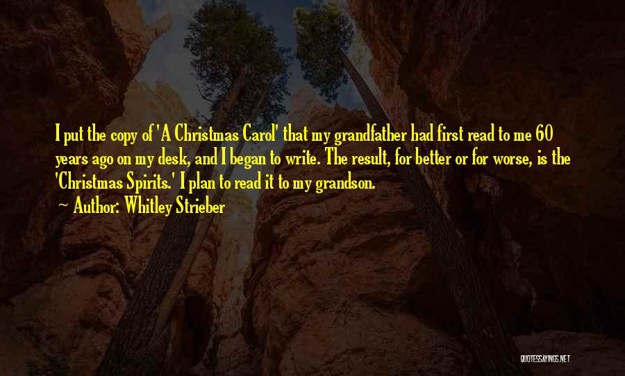 My First Grandson Quotes By Whitley Strieber