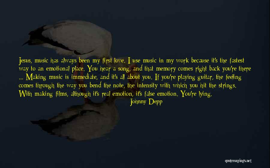 My First Song Quotes By Johnny Depp My First Song Quotes By Johnny Depp
