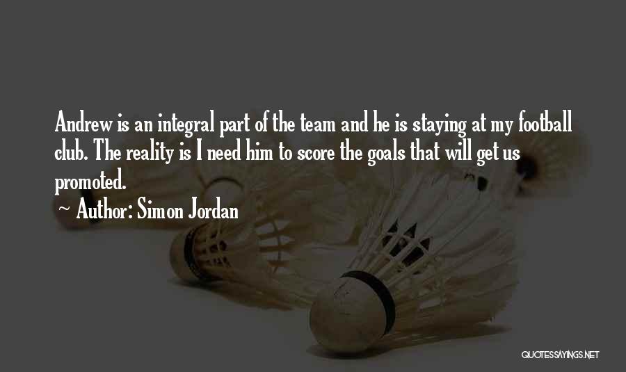 My Football Team Quotes By Simon Jordan