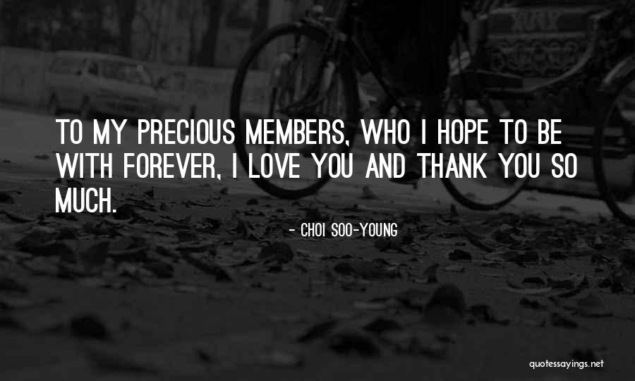 My Forever With You Quotes By Choi Soo-young