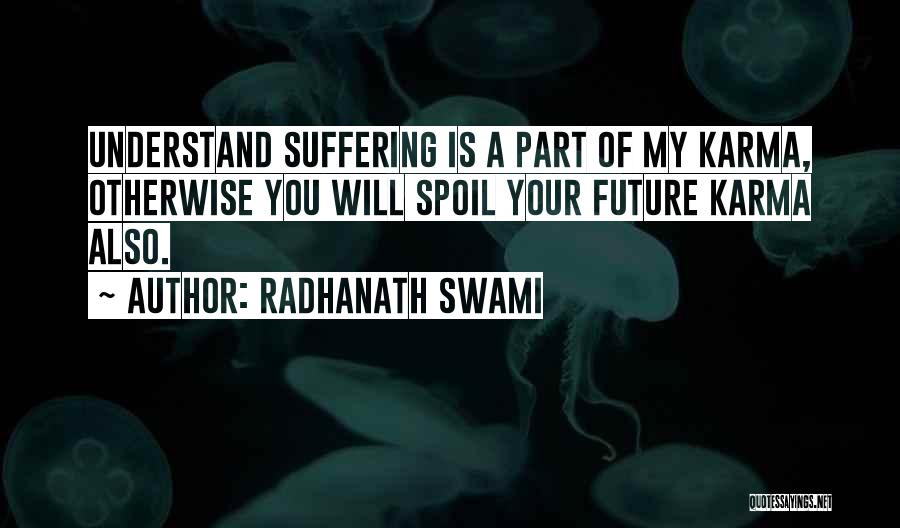 My Future Is You Quotes By Radhanath Swami