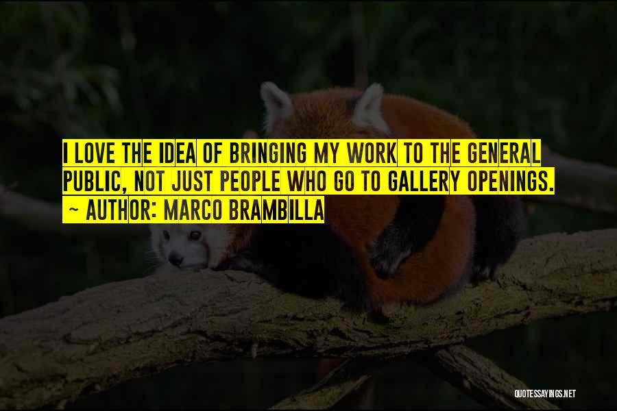 My Gallery Quotes By Marco Brambilla