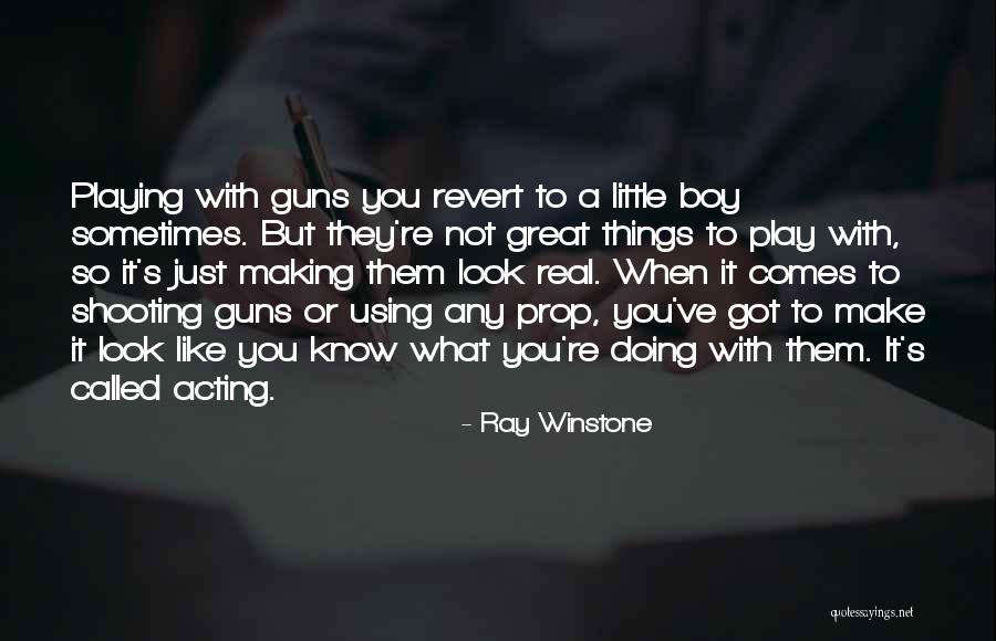 My Girlfriend Birthday Quotes By Ray Winstone