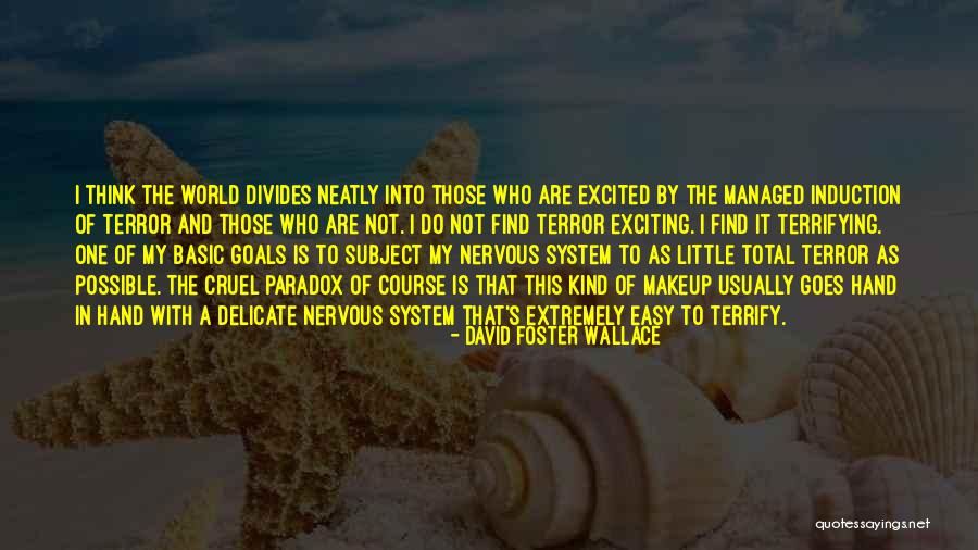 My Goals Quotes By David Foster Wallace My Goals Quotes By David Foster Wallace