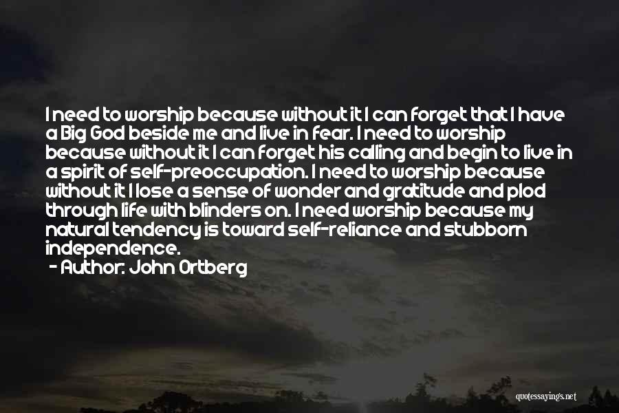 My God Is Big Quotes By John Ortberg