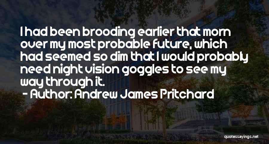 My Goggles Quotes By Andrew James Pritchard