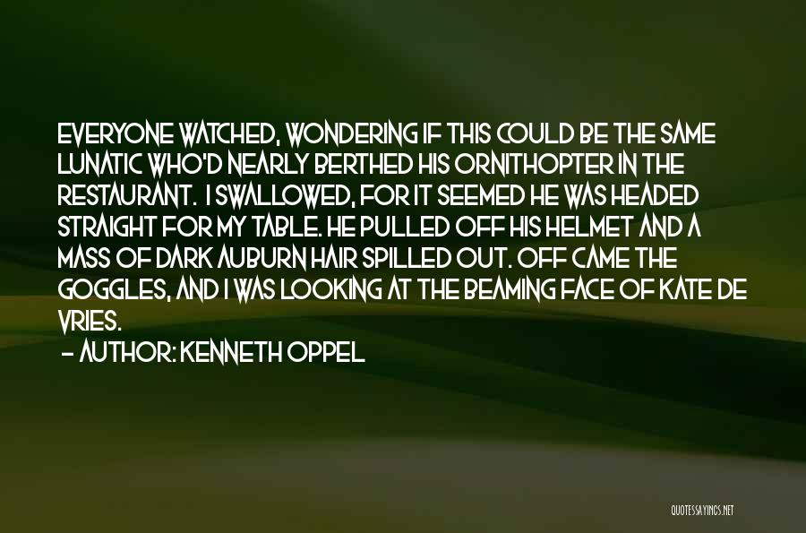 My Goggles Quotes By Kenneth Oppel