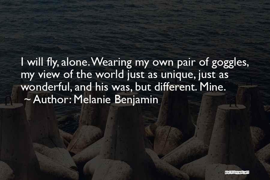 My Goggles Quotes By Melanie Benjamin