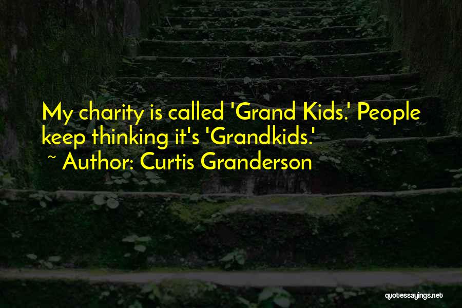 My Grandkids Quotes By Curtis Granderson