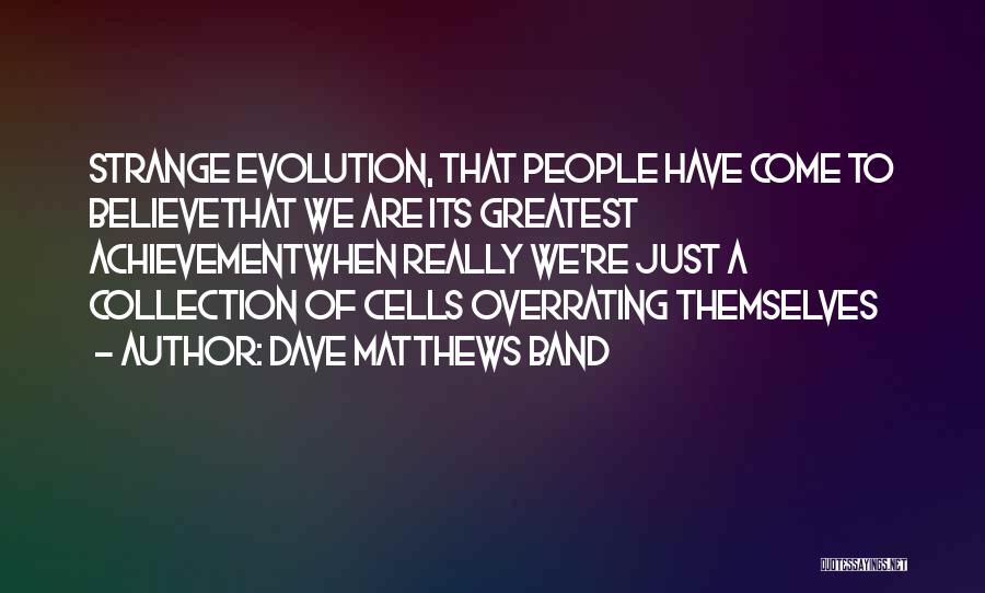 My Greatest Achievement Quotes By Dave Matthews Band