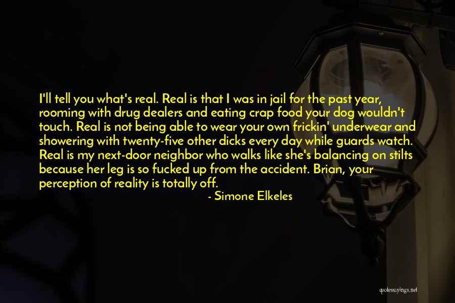 My Guards Up Quotes By Simone Elkeles