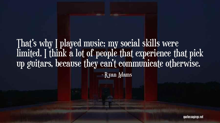 My Guitar Quotes By Ryan Adams My Guitar Quotes By Ryan Adams
