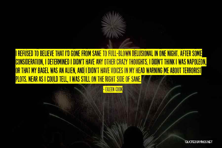 My Head Is Full Of Thoughts Quotes By Eileen Cook My Head Is Full Of Thoughts Quotes By Eileen Cook