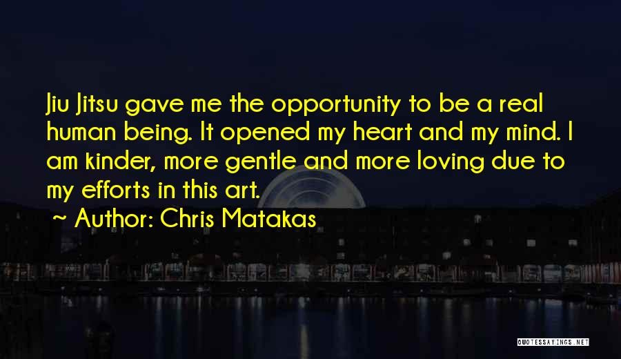 My Heart And Mind Quotes By Chris Matakas