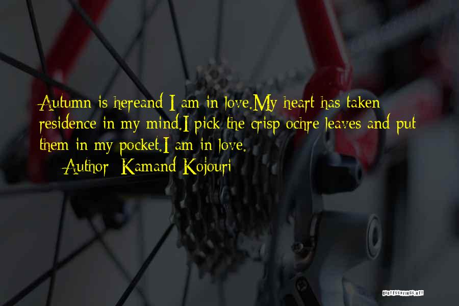 My Heart And Mind Quotes By Kamand Kojouri