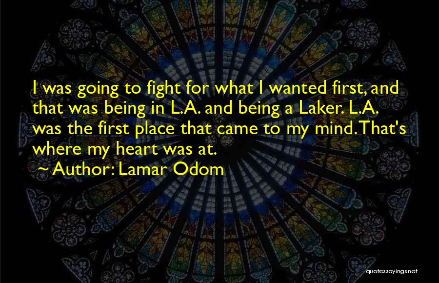 My Heart And Mind Quotes By Lamar Odom