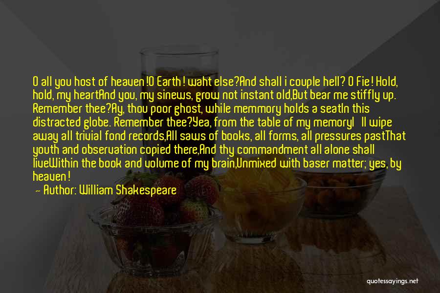 My Heart And My Brain Quotes By William Shakespeare