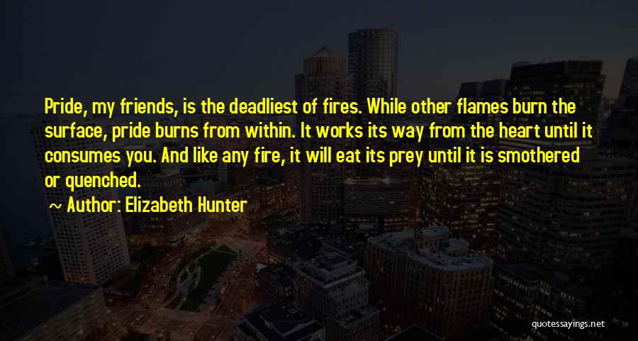 My Heart Burns Quotes By Elizabeth Hunter