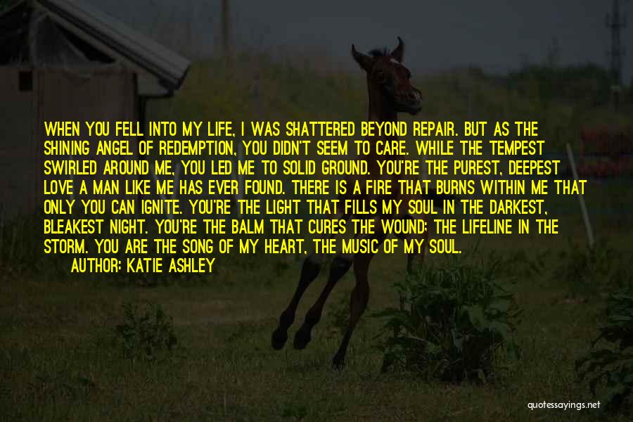 My Heart Burns Quotes By Katie Ashley