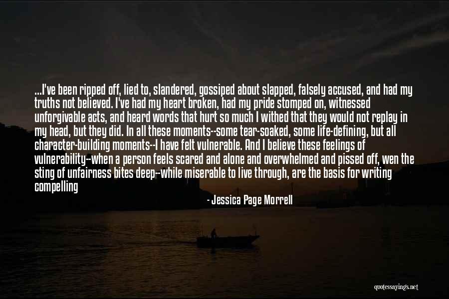 My Heart Feels Quotes By Jessica Page Morrell