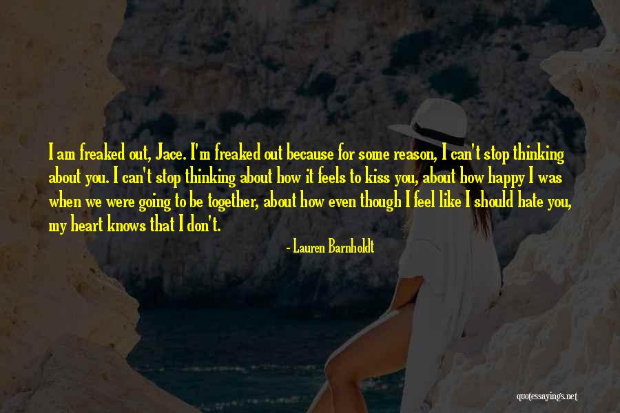 My Heart Feels Quotes By Lauren Barnholdt