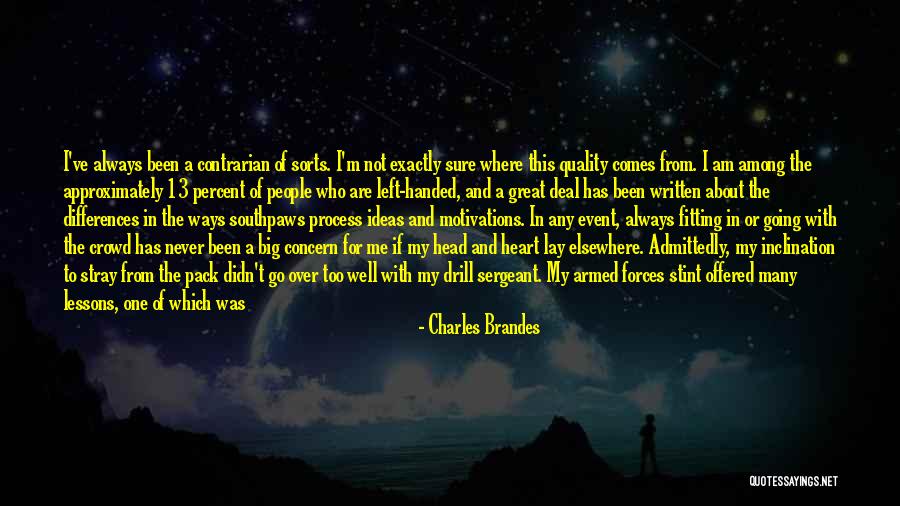 My Heart Has Been Quotes By Charles Brandes