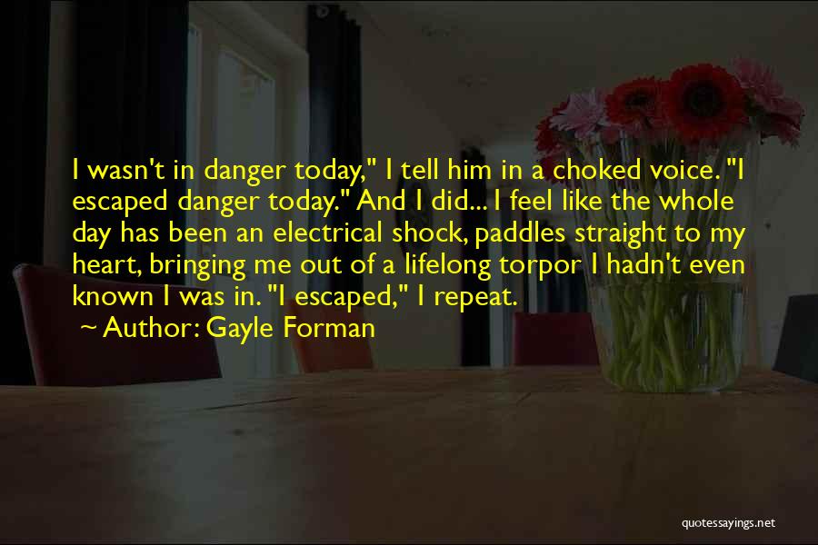 My Heart Has Been Quotes By Gayle Forman
