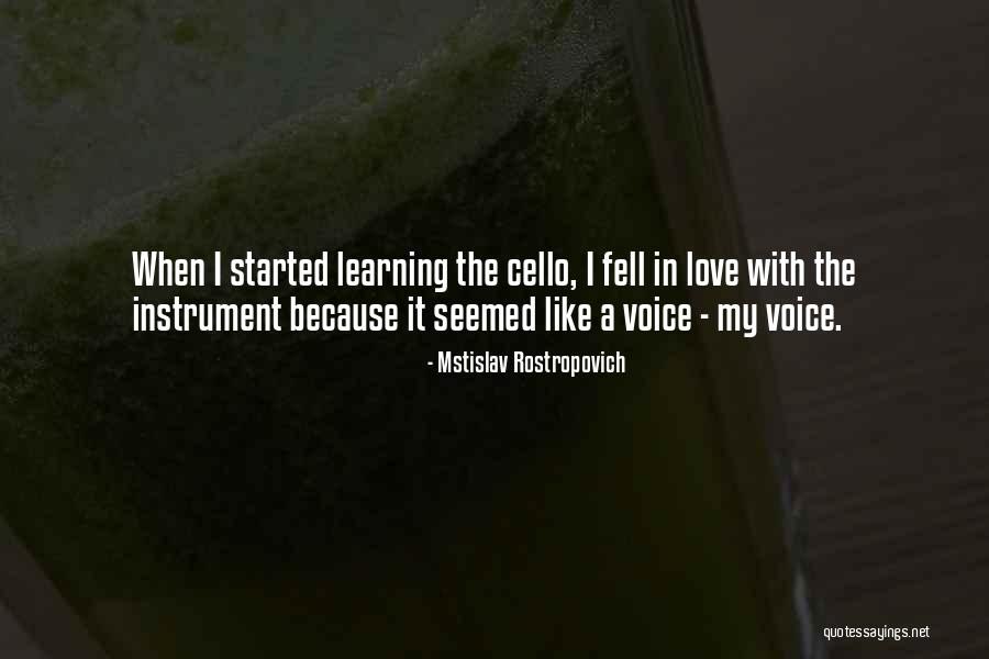 My Heart Is At Ease Knowing Quotes By Mstislav Rostropovich My Heart Is At Ease Knowing Quotes By Mstislav Rostropovich